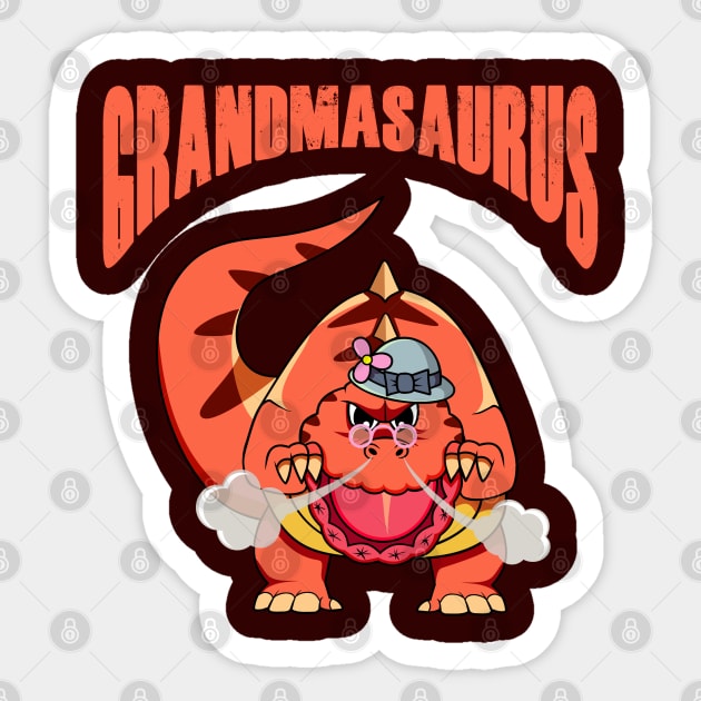 mother's day, grand mother dinosaur Sticker by osvaldoport76